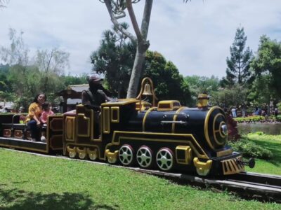 Salah satu wahana baru di Floating Market Lembang. (Dok Pribadi)