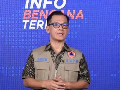 Plt Kepala Pusdatin Kebencanaan BNPB Berton Suar Pelita Panjaitan/Net