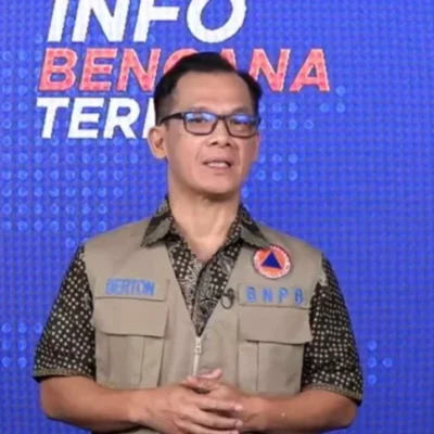 Plt Kepala Pusdatin Kebencanaan BNPB Berton Suar Pelita Panjaitan/Net