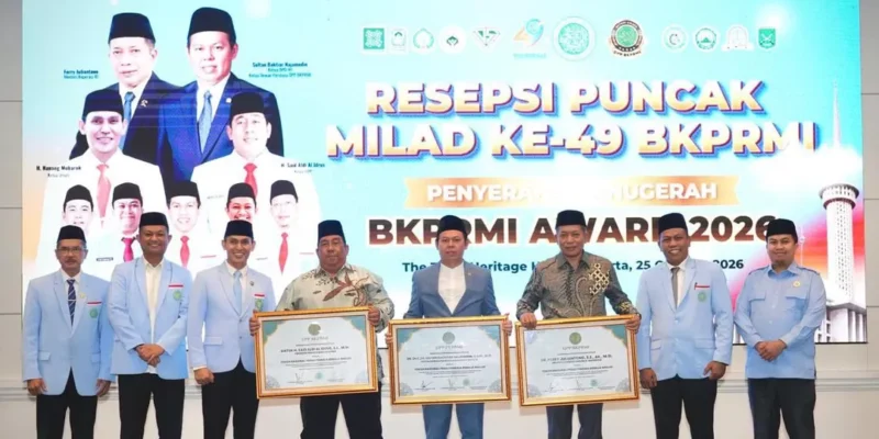 Menteri Koperasi Ferry Juliantono pada milad BKPRMI ke-49/Net